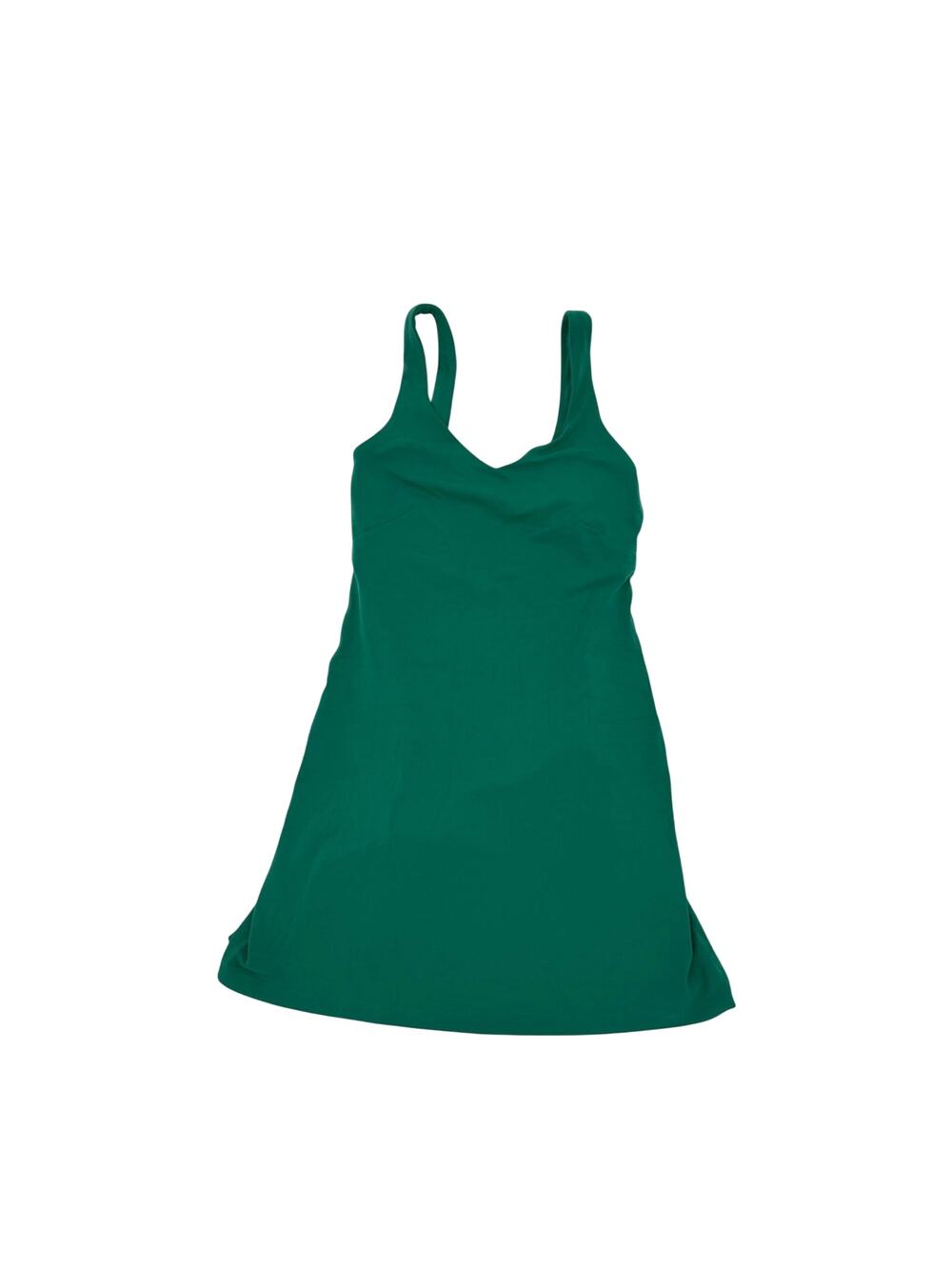 Lululemon Align Athleisure Mini Tank Dress Cascadia Green Tennis Golf 2